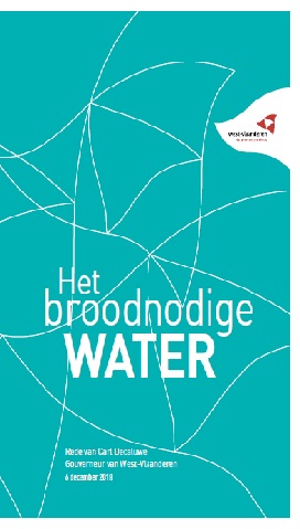 Het broodnodige water